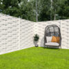 Bergz Enlaceia Fence Panels Cotswold Cream